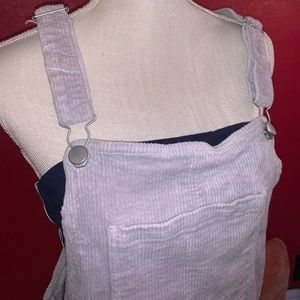 Light Purple Overall Dress